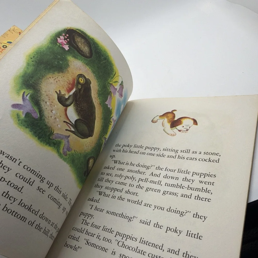 Vintage 1942 The Poky Little Puppy Little Golden Book by  Janette Sebring Lowrey